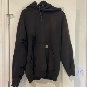 Carhartt distressed hoodie men’s size medium
